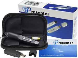 Acurel Prezenter USB wskaźnik laserowy czerwony uniwersalny 4