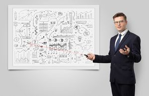 Acurel Prezenter USB wskaźnik laserowy czerwony uniwersalny 5