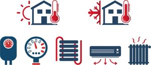 Acurel Dotykowy termostat sterownik 24/7 pokojowy 5A uniwersalny 4