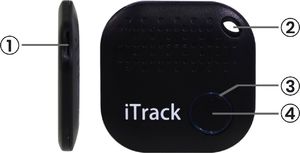 Acurel Lokalizator kluczy portfela Bluetooth GPS uniwersalny 13