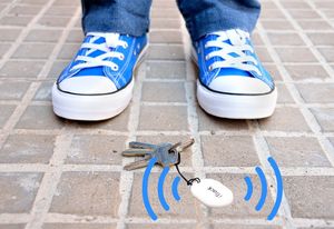 Acurel Mini lokalizator kluczy portfela Bluetooth GPS uniwersalny 9