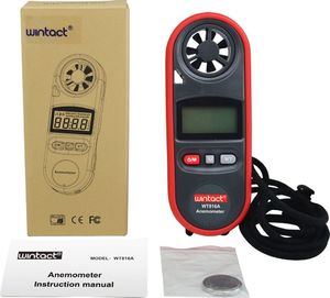 Wintact Wiatromierz anemometr miernik wiatru uniwersalny 6