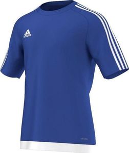 Adidas Koszulka dziecięca Estro15 niebiesko-biała r. 140 1