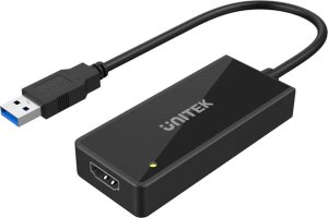 Adapter USB Unitek USB - HDMI Czarny  (Y3702) 3