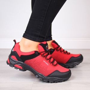 Buty trekkingowe damskie American Club Buty damskie AM526 czerwone r. 38 2