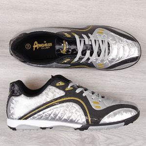 American Club Buty piłkarskie AM535 srebrne r. 37 3