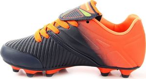 Hasby Buty piłkarskie HAS662 granatowo-pomarańczowe r. 36 3