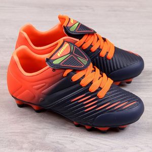 Hasby Buty piłkarskie HAS662 granatowo-pomarańczowe r. 36 5