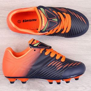 Hasby Buty piłkarskie HAS662 granatowo-pomarańczowe r. 36 7