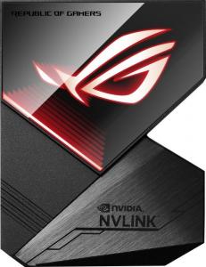 Asus ROG RTX NVLink 3 slot Aura Sync RGB 1