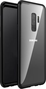 Etui Samsung Galaxy S9 PLUS | Magnetic Glass & Aluminium Czarny uniwersalny 1