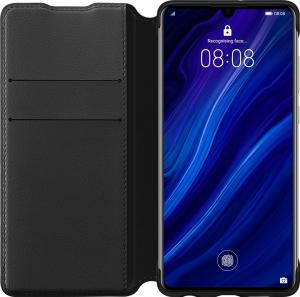 Huawei P30 Etui z klapką Czarny 2