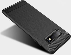 Etui Carbon do Samsung Galaxy S10 czarny uniwersalny 1