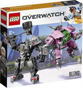 LEGO Klocki Overwatch D.Va & Reinhardt (75973) 1
