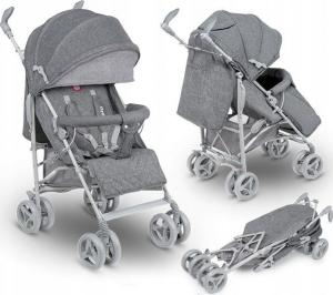 Wózek Lionelo spacerowy Irma szary 2