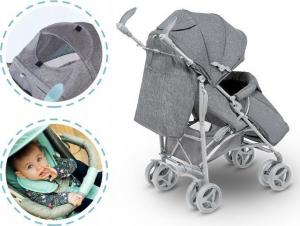 Wózek Lionelo spacerowy Irma szary 6