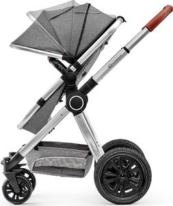 Wózek KinderKraft Veo gray 3w1 (KKWVEOGRY30000) 1