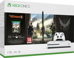 Microsoft Xbox One S 1TB + Tom Clancy's The Division 2 1