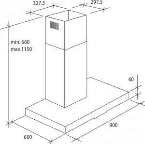 Okap Hoover HDSVI985B 2