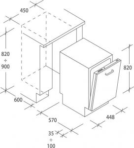 Zmywarka Hoover HDI 2T1145 3