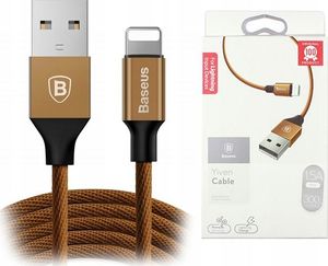 Kabel USB Baseus Kabel Usb Do Iphone Lightning / 1.5a / 3m - Brązowy - Baseus 1