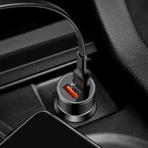 Ładowarka Baseus Samochodowa Do Zapalniczki 2xusb Qc3.0 - Czerwona 8