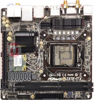Płyta główna ASRock Z87E-ITX LGA1150 MITX : HDMI+DP+DVI+SND+GLAN+U3+SATA3 IN ( Z87E-ITX ) 1