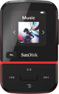 SanDisk Odtwarzacz MP3 Sansa Clip Sport Go 32GB czerwony (SDMX30-032G-G46R) 1