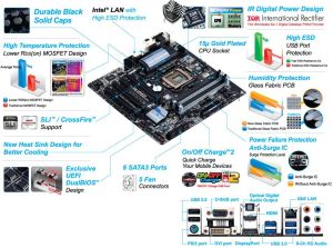 Płyta główna Gigabyte GA-Z87MX-D3H, Z87, DualDDR3-1600, SATA3, HDMI, GBLAN, mATX (GA-Z87MX-D3H) 5