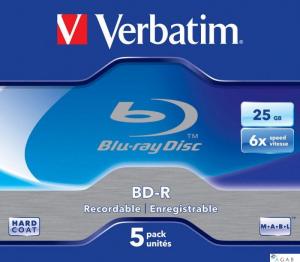 Verbatim BD-R 25 GB 6x 5 sztuk (43715) 1