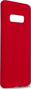 Puro Etui Icon Cover Galaxy S10e czerwone 1
