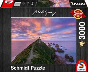 Schmidt Spiele Puzzle Nugget Point Latarnia morska (59348) 1