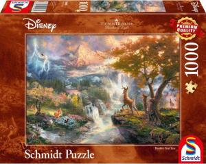 Schmidt Spiele Puzzle Thomas Kinkade: Bambi Disney (59486) 1