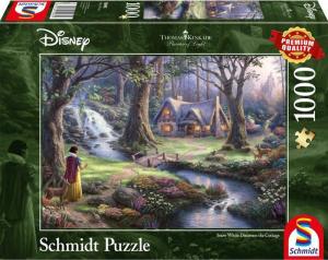 Schmidt Spiele Puzzle Thomas Kinkade: Disney Królewna Śnieżka (59485) 1