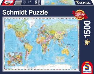 Schmidt Spiele Puzzle Świat (58289) 1