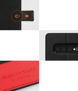Ringke Etui Wallet Samsung Galaxy S10 Plus Black & Red 3