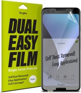 Ringke Folia Ringke Dual Easy Full Cover Google Pixel 3 Case Friendly 1