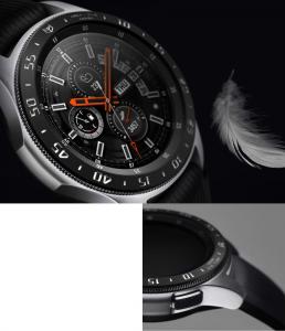 Ringke Nakładka na tachymetr Samsung Galaxy Gear S3/Watch 46mm stal nierdzewna czarna GW-46-03 3