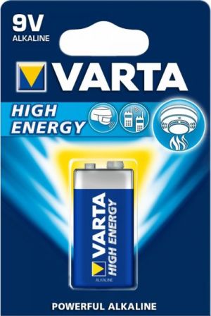 Varta Bateria High Energy 9V Block 1 szt. 1