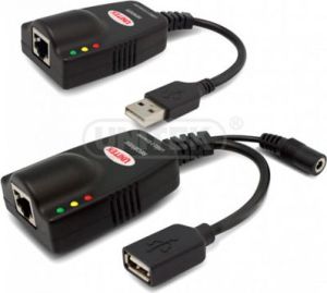 Kabel USB Techly przedłużacz USB 2.0 over IP do 100m Y-2507 1