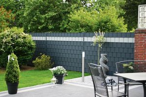 Thermoplast Taśma ogrodzeniowa 95mm Grafit ROLKA 52mb uniwersalny 12