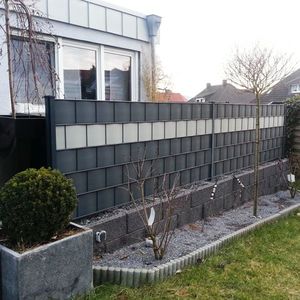 Thermoplast Taśma ogrodzeniowa 95mm Grafit ROLKA 52mb uniwersalny 10