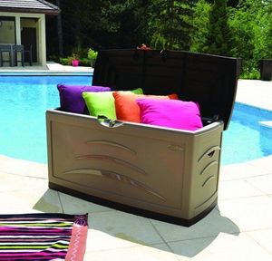 Skrzynia ogrodowa EDA 310 l Brąz 6