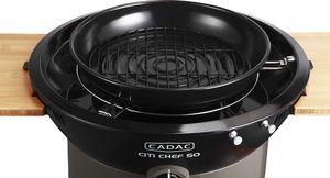 Cadac City Chef 50 Grill ogrodowy gazowy 3.6 kW 50 cm x 50 cm 14