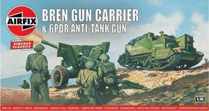 Airfix Bren Gun Carrier & 6PDR Anti Tank Gun model do sklejania Airfix uniwersalny 1