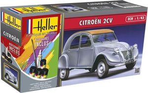 Heller Citroen 2 CV zestaw z farbami Heller 56162 uniwersalny 1