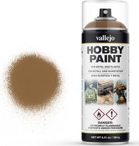 Vallejo Farba Modelarska Fantasy Color Leather Brown Vallejo Spray uniwersalny 1