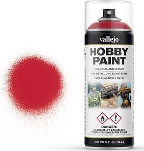 Vallejo Farba Modelarska Fantasy Color Bloody Red Vallejo Spray uniwersalny 1