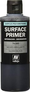 Vallejo Gloss Black 200 ml. Podkład Akrylowy Vallejo Surface Primer uniwersalny 1