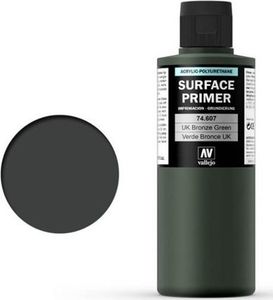 Vallejo U.K. Bronze Green 200 ml. Podkład Akrylowy Vallejo Surface Primer uniwersalny 1